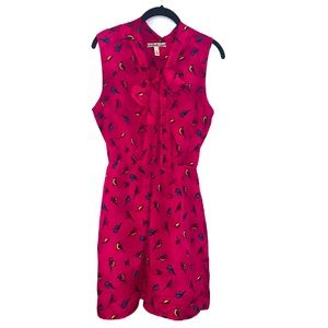 Accidentally In Love Sleeveless Bird Print Dress Size Large